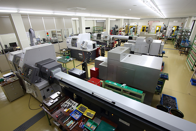 NC lathe machining
